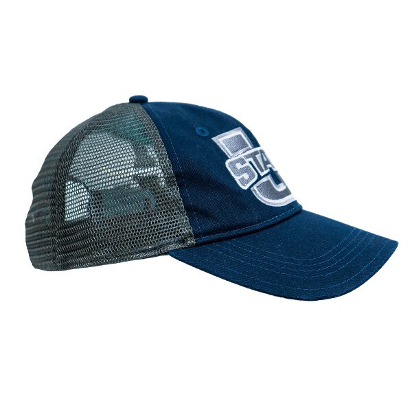 Champion, U-State, Cap, Hat, Navy